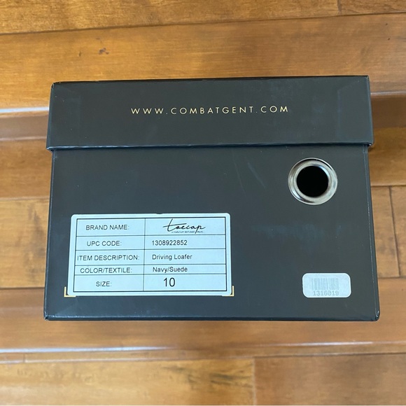 NWB Toecap Navy Suede Driving Loafer for Men - Picture 5 of 11